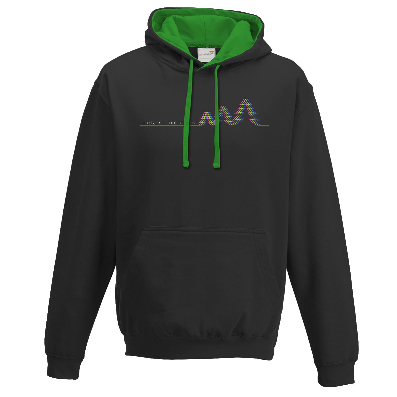 Jetblack/Kellygreen, XS