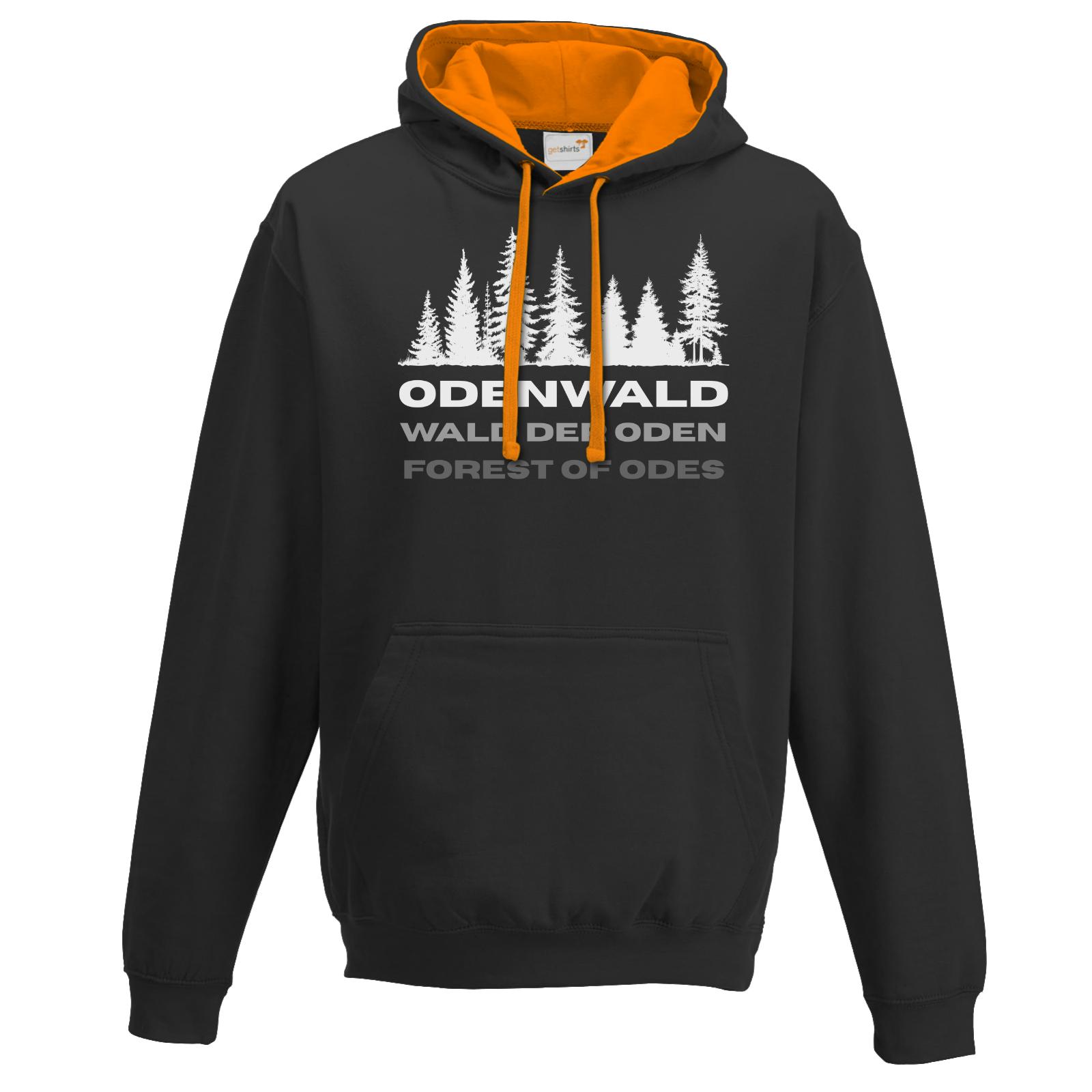 Jetblack/Orangecrush, XS