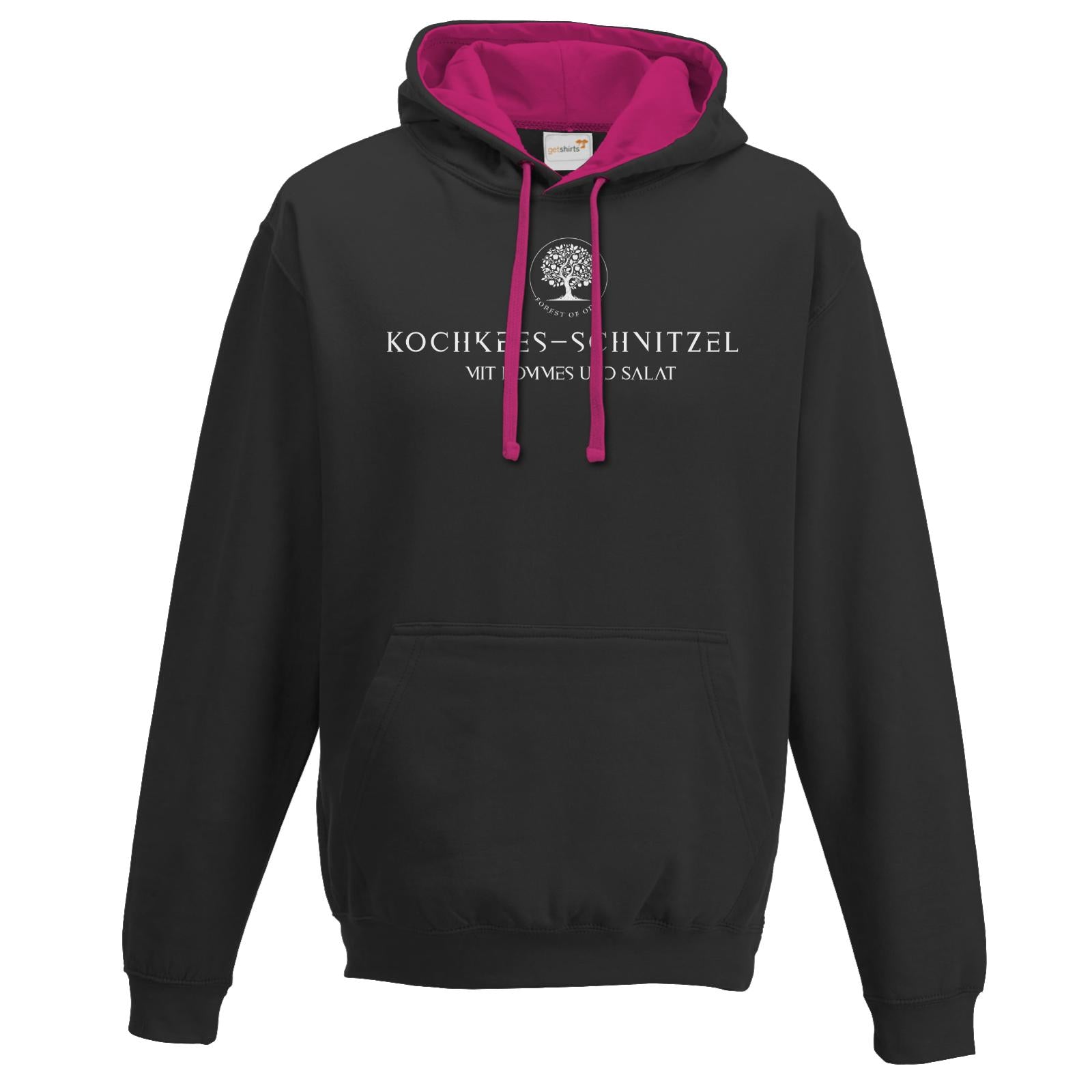 Jetblack/Hotpink, XS